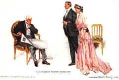 Postcard image by Howard Chandler Christy
