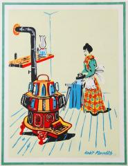 Published by Edward Gross Co., Inc., N.Y., U.S.A. ++ Painted by Robert Meredith, aka Rob't Meredith
