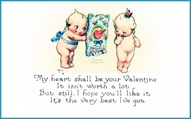 Kewpie Postcard by Rose ONeill