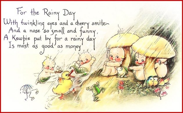 Kewpie Postcard by Rose ONeill