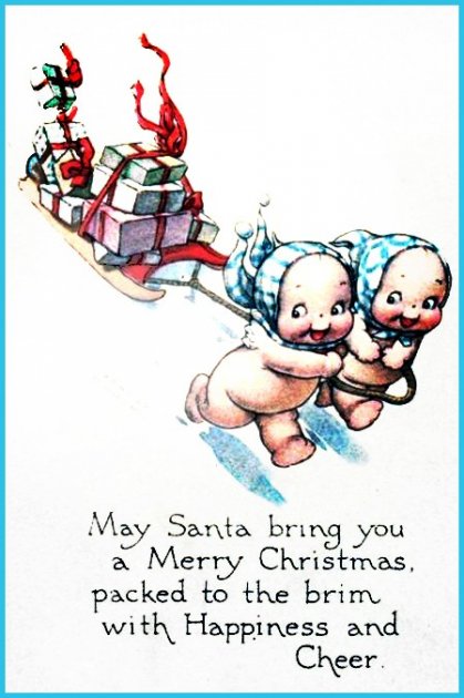 Kewpie Postcard by Rose ONeill