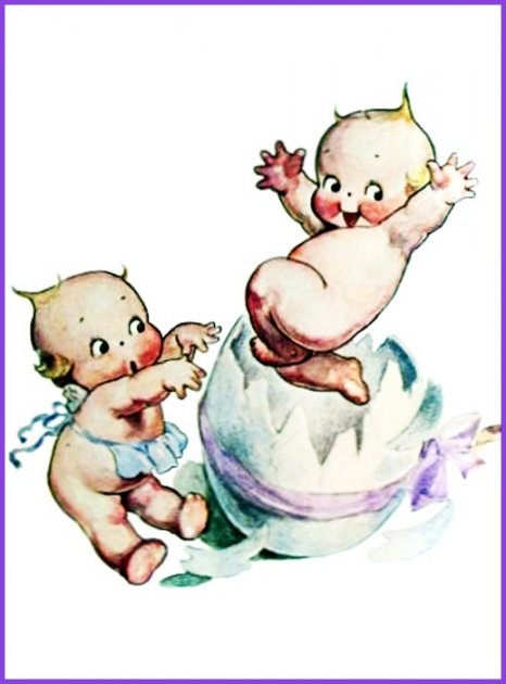 Kewpie Postcard by Rose ONeill