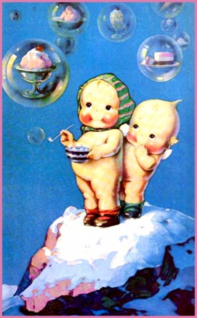 Kewpie Postcard by Rose ONeill