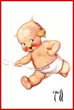 Kewpie Postcard by Rose ONeill