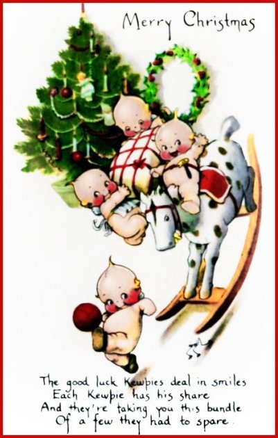 Kewpie Postcard by Rose ONeill