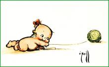 Kewpie Postcard by Rose ONeill