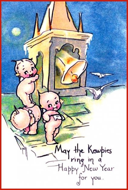 Kewpie Postcard by Rose ONeill
