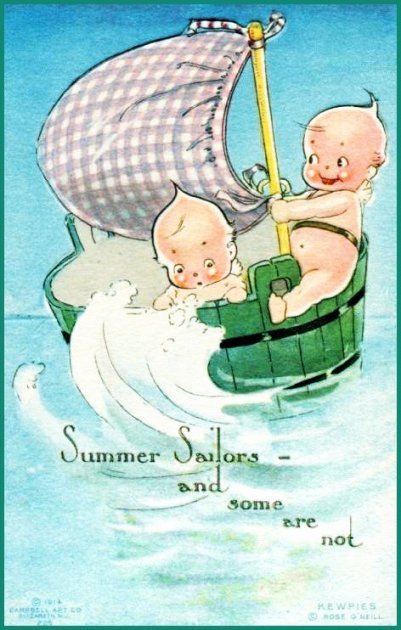 Kewpie Postcard by Rose ONeill