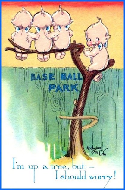 Kewpie Postcard by Rose ONeill